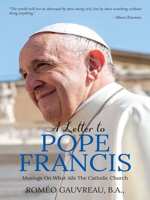 cover image of A Letter to Pope Francis